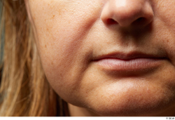 Mouth Nose Cheek Skin Woman White Chubby Studio photo references
